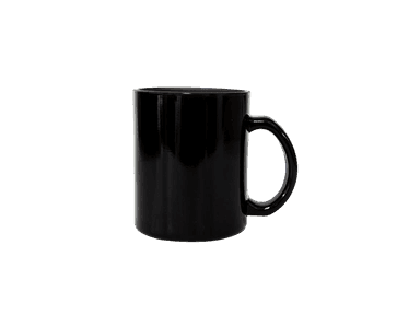 TAZA MAGICA NEGRO BRILLANTE