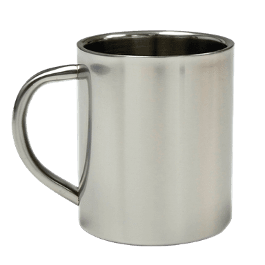TAZA DE ACERO INOXIDABLE (300 ML)