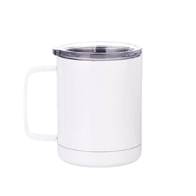 TAZA DE 10oz/300ml INOX BLANCA