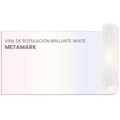 VINIL DE ROTULACIÓN BRILLANTE WHITE