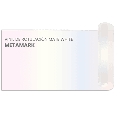 VINIL DE ROTULACIÓN MATE WHITE