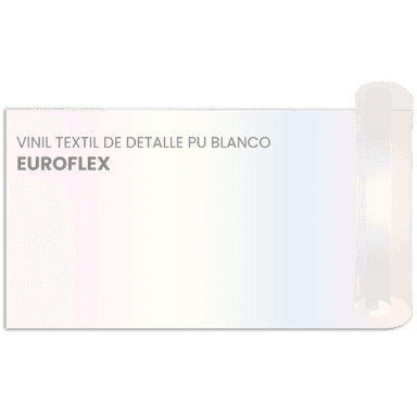 VINIL TEXTIL DE DETALLE PU BLANCO