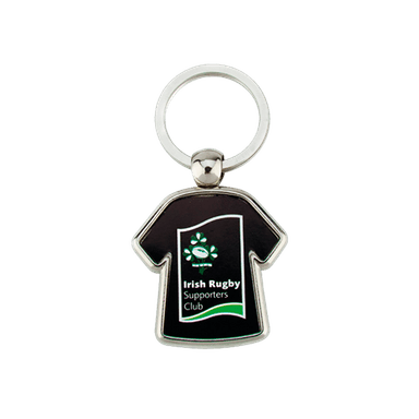 LLAVERO METALICO MX-ND 2 CARAS CON FORMA DE CAMISETA 100 PZ