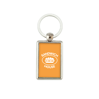 LLAVERO METALICO ML-40N 1 CARA (25x40MM) 100 PZ