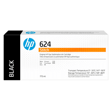 TINTA HP 624 SB STITCH NEGRO 775ml