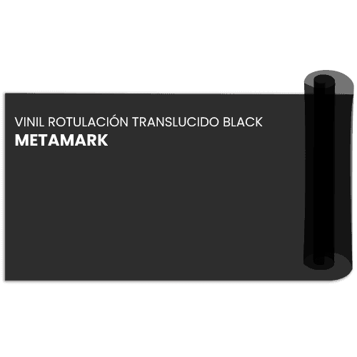 VINIL ROTULACIÓN TRANSLUCIDO BLACK